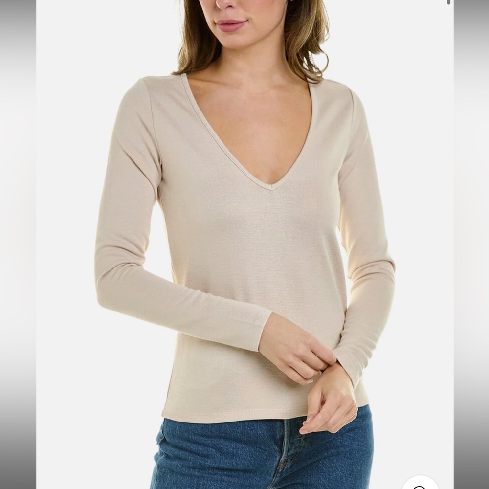 Vince V-Neck Top - Small - NWT